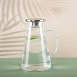 inny Dzbanki I Karafki^Dzbanek szklany z pokrywką 1,7 L