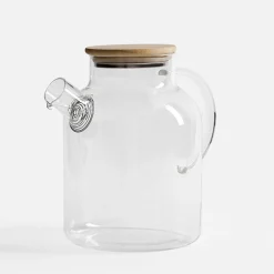 inny Dzbanki I Karafki^Dzbanek z bambusową pokrywką 1,8 l