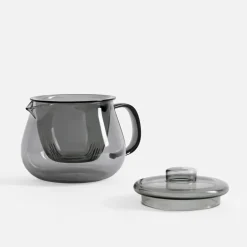 Clearance inny Dzbanek z zaparzaczem szary 650 ml
