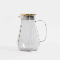 Sale Dzbanek ze szkła borokrzemowego geometryczny 1,5 L
