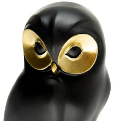 Clearance inny Figurka dekoracyjna czarna SOWA 27 cm