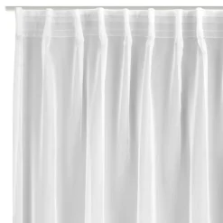 Eurofirany Firany, Zasłony I Akcesoria^Firana do salonu biała SIMONE 400x170 cm
