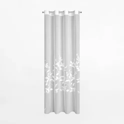 Eurofirany Firany, Zasłony I Akcesoria^Firana na przelotkach biała ESTELLA 140x250 cm