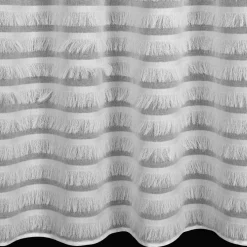 New Eurofirany Firana na przelotkach etno biała DANA 140x250 cm
