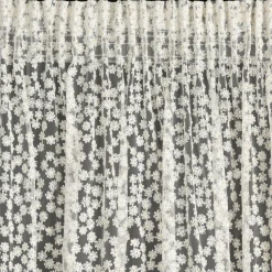 Sale Eurofirany Firana na taśmie biała DAISY 130x270 cm
