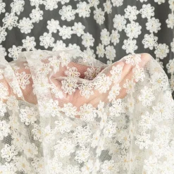 Sale Eurofirany Firana na taśmie biała DAISY 130x270 cm