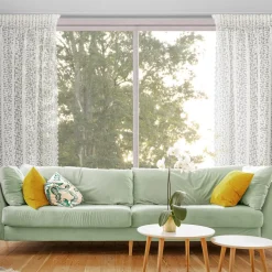 Sale Eurofirany Firana na taśmie biała DAISY 130x270 cm