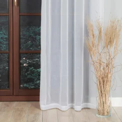 Discount inny Firana na taśmie biała WOAL 140x250 cm