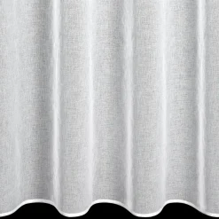 Clearance Eurofirany Firana z falbanami biała AURA 140x250 cm