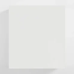 Qubik Blendy, Formatki I Cokoły^Formatka wisząca FORLI 34,5x38,5 cm folia biały mat