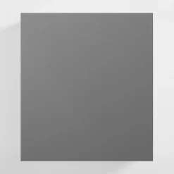 Qubik Blendy, Formatki I Cokoły^Formatka wisząca SOLA 34,5x38,5 bazaltowy szary mat