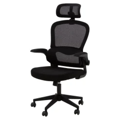 Fotele Biurowe^Fotel biurowy czarny KZANO