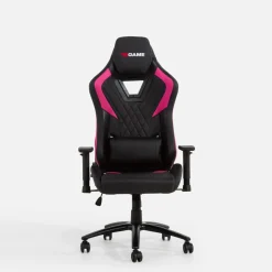 New XGAME Fotel gamingowy MEWINO czarno-różowy