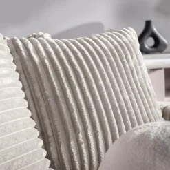 Fotele Wypoczynkowe^Fotel loveseat kremowy NOEMI