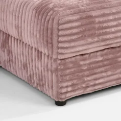Fotele Wypoczynkowe^Fotel loveseat pudrowy róż NOEMI