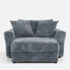 Discount Fotel loveseat szary NOEMI