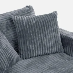 Discount Fotel loveseat szary NOEMI