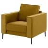 Discount Fotel musztardowy TERRA