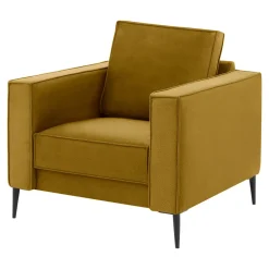 Discount Fotel musztardowy TERRA