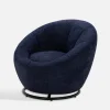 Clearance Fotel obrotowy granatowy CAPRIOLA