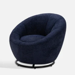 Clearance Fotel obrotowy granatowy CAPRIOLA