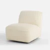 New inny Fotel obrotowy kremowy RAQUILLA