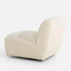 New inny Fotel obrotowy kremowy RAQUILLA