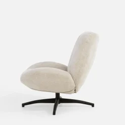 Best inny Fotel obrotowy retro beżowy DIAMANTU