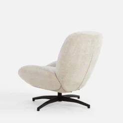 Best inny Fotel obrotowy retro beżowy DIAMANTU
