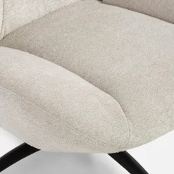 Best inny Fotel obrotowy retro beżowy DIAMANTU