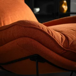 Discount inny Fotel wypoczynkowy pomarańczowy DYNASTI