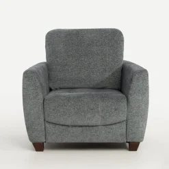 Clearance IMPERIAL TRAVEL (D.C.M. COMFORT LINE) Fotel wypoczynkowy szary TIVOLI