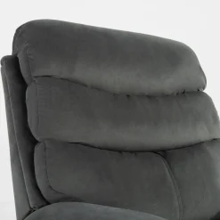 Clearance Fotel wypoczynkowy z funkcją relaks szary GLIXI