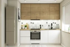 Sale Qubik Front drzwi BARATO 60x76,5 dąb hamilton naturalny