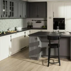 Best Qubik Front drzwi HAMPTON 40x98 cm onyx szary