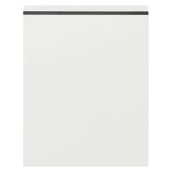 Qubik Fronty Frezowane^Front drzwi KATANIA 60x76,5 śnieżna biel