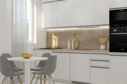 Qubik Fronty Frezowane^Front drzwi KATANIA 60x76,5 śnieżna biel