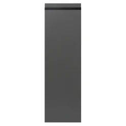 Qubik Fronty Frezowane^Front drzwi KATANIA 30x98 onyx szary