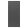 Qubik Fronty Frezowane^Front drzwi KATANIA 60x137,3 onyx szary