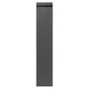 Qubik Fronty Frezowane^Front drzwi KATANIA 15x76,5 onyx szary
