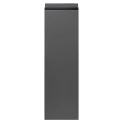 Qubik Fronty Frezowane^Front drzwi KATANIA 40x137,3 onyx szary
