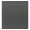 Qubik Fronty Frezowane^Front drzwi KATANIA 60x63,7 onyx szary