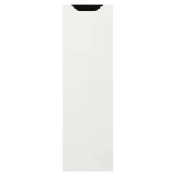 Qubik Fronty Frezowane^Front drzwi PALERMO 30x98 śnieżna biel
