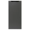 Qubik Fronty Frezowane^Front drzwi PALERMO 45x98 onyx szary