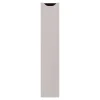 Qubik Fronty Frezowane^Front drzwi PALERMO 15x76,5 szary kamienny