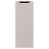 Qubik Fronty Frezowane^Front drzwi PALERMO 30x76,5 szary kamienny