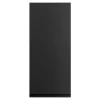 Qubik Fronty Frezowane^Front drzwi PIANO PLUS 60x137,3 czarny mat