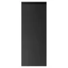 Qubik Fronty Frezowane^Front drzwi PIANO PLUS 30x76,5 czarny mat