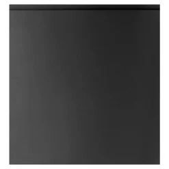 Qubik Fronty Frezowane^Front drzwi PIANO PLUS 60x63,7 czarny mat