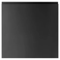 Qubik Fronty Frezowane^Front drzwi PIANO PLUS 60x59,6 czarny mat